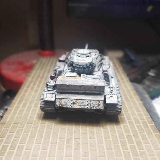 Homemade 1/72 German No.3 J Snow Edition Tank Finished Model Ornament Toys