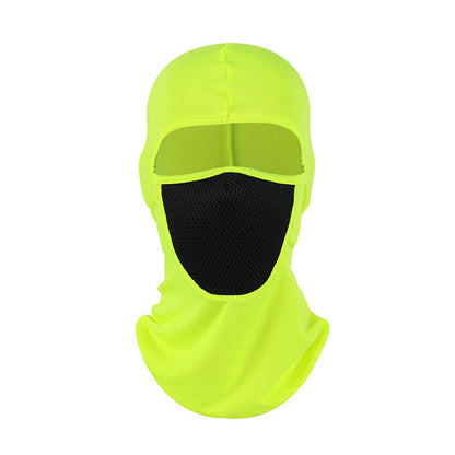 Pullover Cap Full Face Mask Breathable Sports Hat Scarf Headgear Windproof ⌒