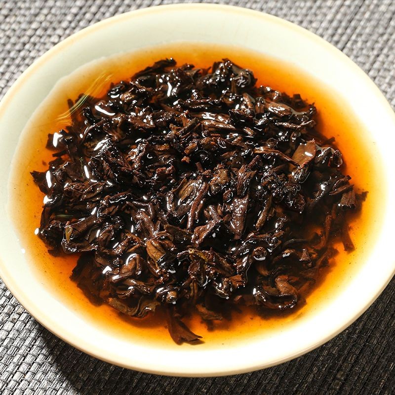 357g Yunnan Ripe Pu'er Tea 2020 Ancient Tree Yu Pin Chen Xiang Qizi Cake Tea