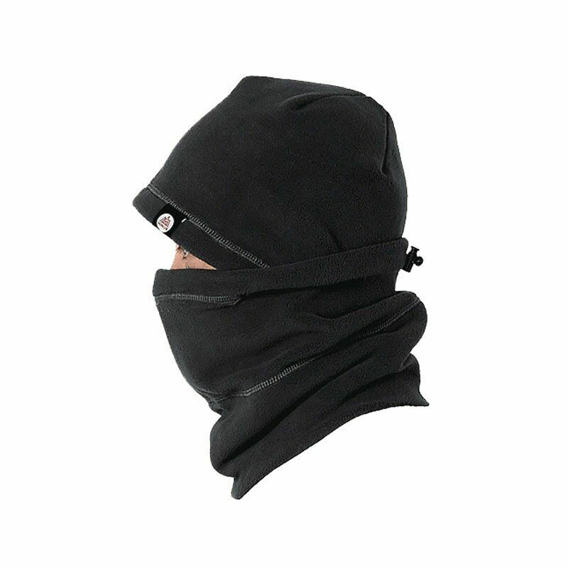 Outdoor Unisex Hat Skiing Warm Winter Polar Fleece Sports Black Grey Pink Blue