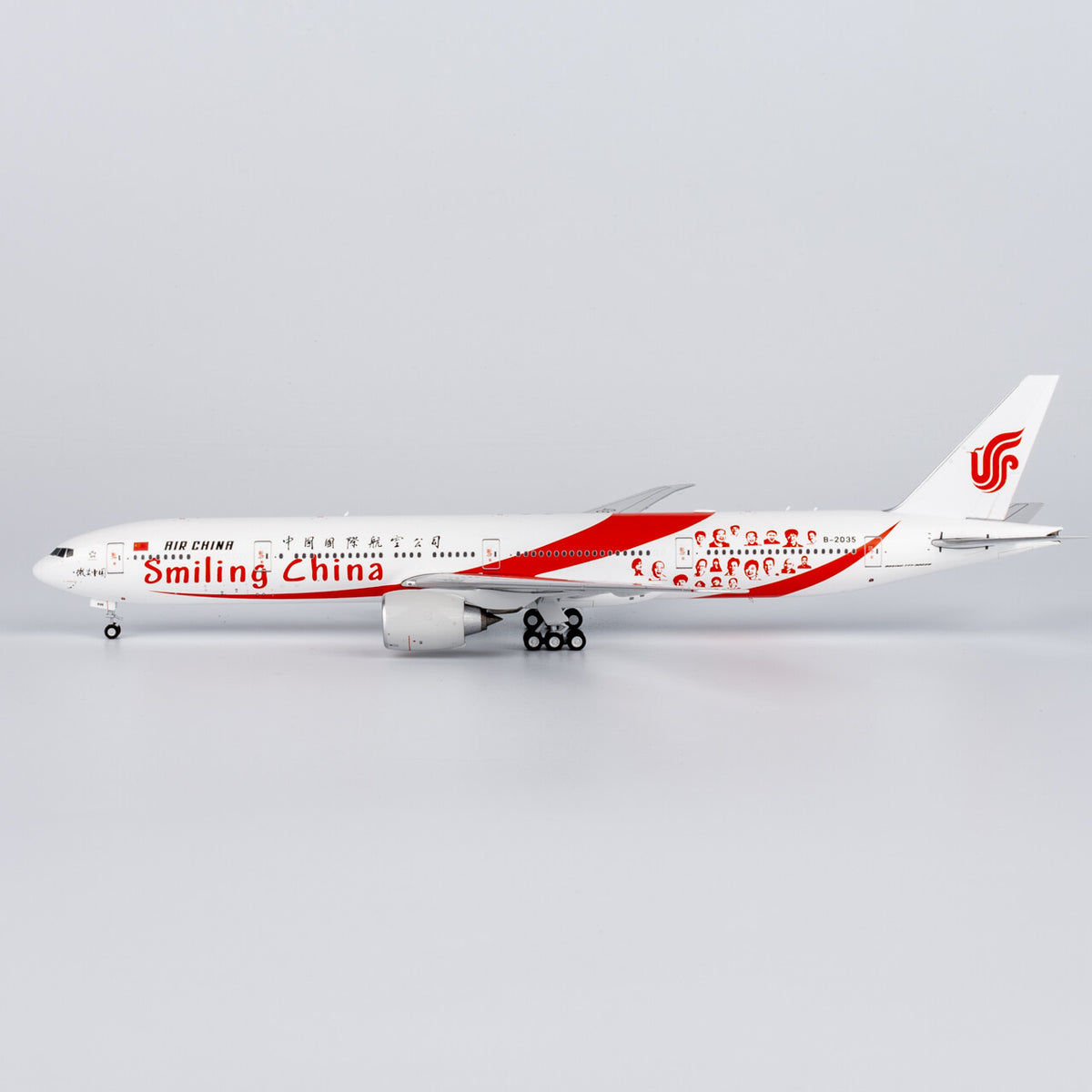 1:400 NGmodels Air China Boeing 777-300ER Passenger Airplane Diecast Plane Model