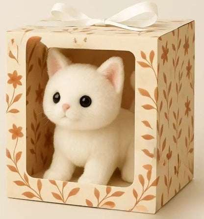 My Realistic Kitten Robot Activity Short Plush Toy