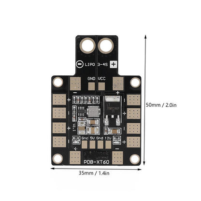 RC Drone Dual BEC PDB XT60 Board Mudule Power Distribution Board Power For FPV E