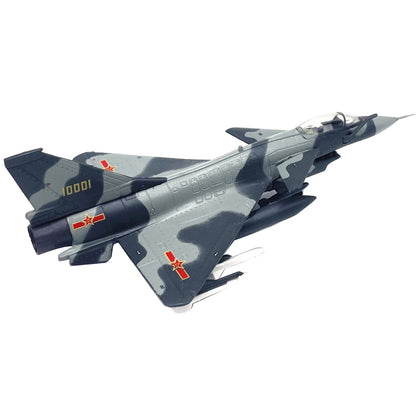 1/144 Chinese Air Force J-10 Vigorous Dragon Fighter Model With Display Stand