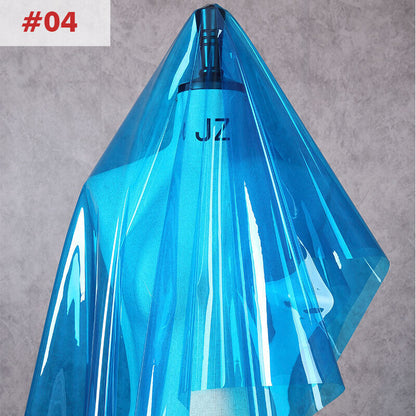 TPU Fabric PVC Jelly Film Waterproof Plastic Fabric DIY Bag Crafts Raincoat
