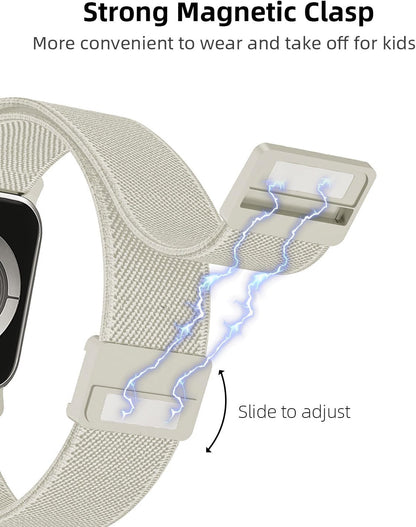 2 Pack Stretchy Nylon Solo Loop Compatible with Kids Apple Watch Bands 38Mm 40Mm