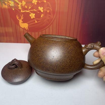 Vintage Chinese Yixing Purple Clay Teapot Zisha Ceremony Ceramic Teacups Teapots