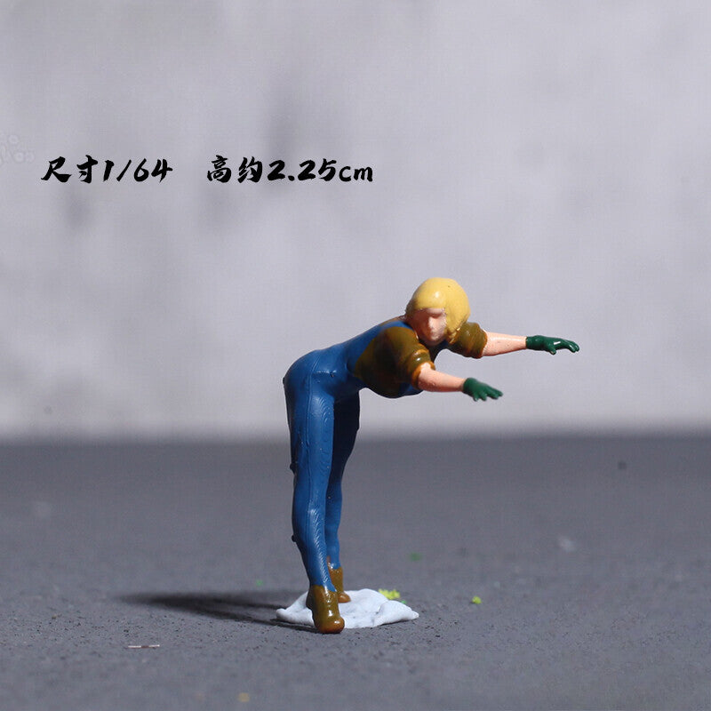 1/64 Figure Model Garage Workshops Scene Display Props Model Accessories