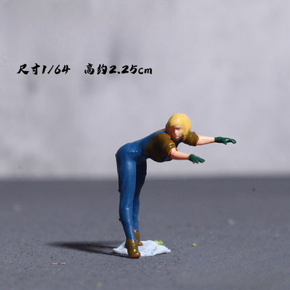 1/64 Figure Model Garage Workshops Scene Display Props Model Accessories