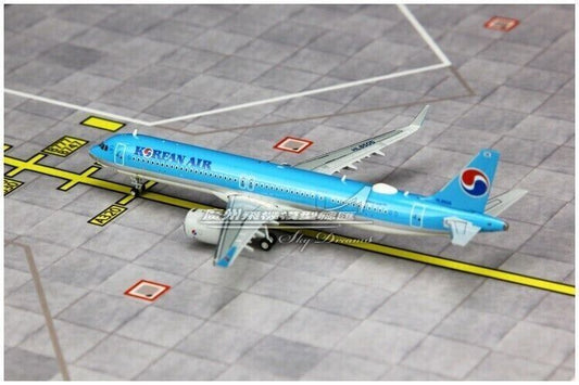 1:400 JC Wings KOREAN AIR AIRBUS A321neo Passenger Plane Diecast Aircraft Model