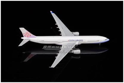 1:400 JC Wings CHINA AIRLINES AIRBUS A330-300 Passenger Airplane Diecast Model