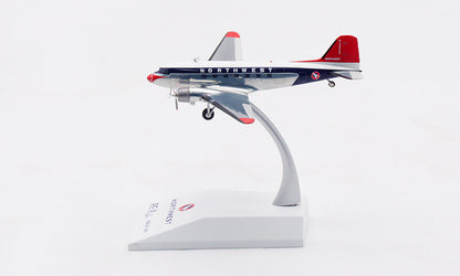 1:200 JC Wings NORTHWEST DC-3 Passenger Airplane Diecast Aircraft Model