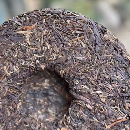 357g Yunnan Aegd Pu-erh Tea Cake 2009 Mansong Raw Puerh Old Tea Authentic Pu'er