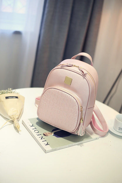 Backpack Fashion Summer Versatile College Casual Bags Traveling Purses Polyester