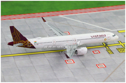 1:400 JC Wings Vistara AIRBUS A321neo Passenger Airplane Diecast Aircraft Model