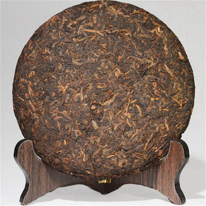 357g Pu-erh Cooked Tea Cake Ripe Tea Great Original Shu Pu'er Tea Made in China