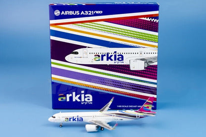 1:400 JC Wings Arkia AIRBUS A321neo Passenger Airplane Diecast Aircraft Model