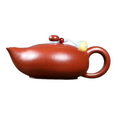 3.4oz True Yixing Zisha Zhu Clay Tea Pot With Certificate Paper Original Ore Pot