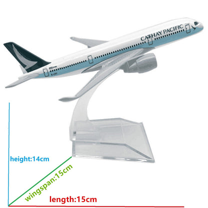 1/400 Aircraft Asia Cathay Pacific A350 Alloy Diecast Plane Model Collection