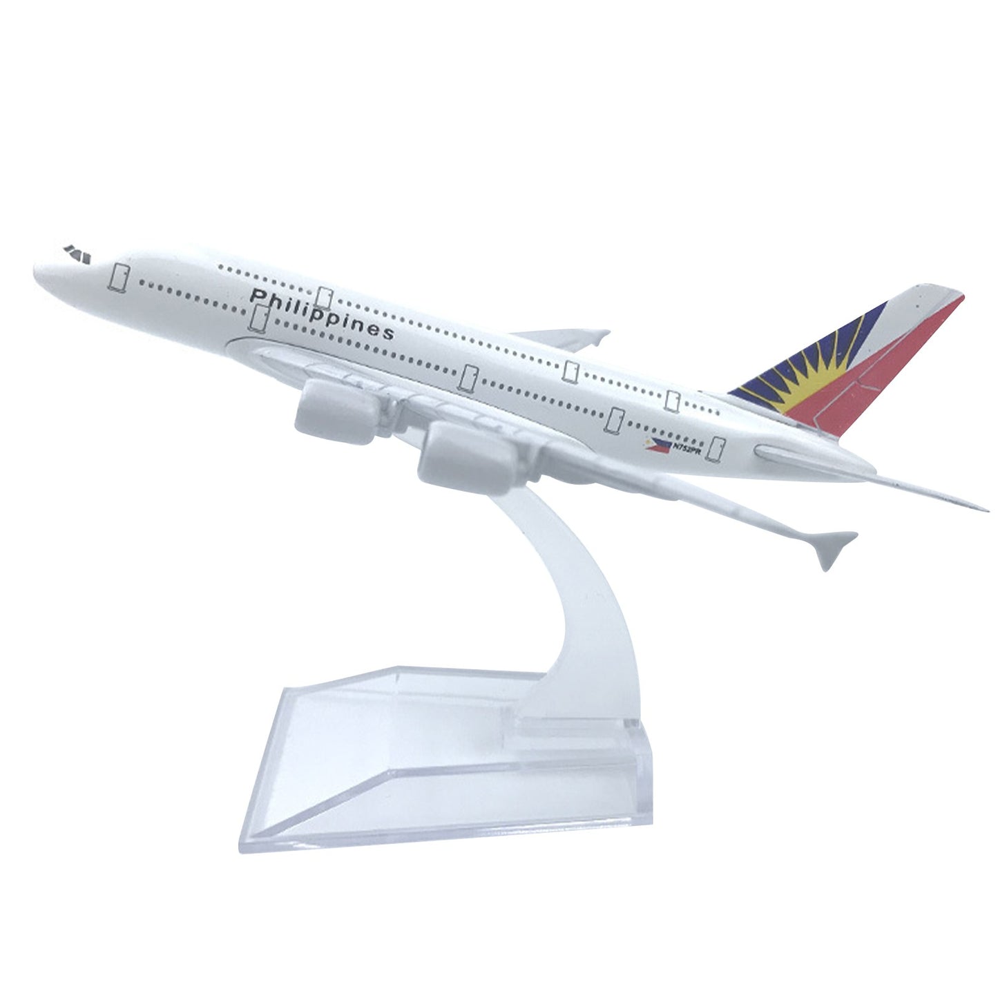 1:400 16cm A380 Philippine Airlines Plane Metal Airplane Alloy Plane Model