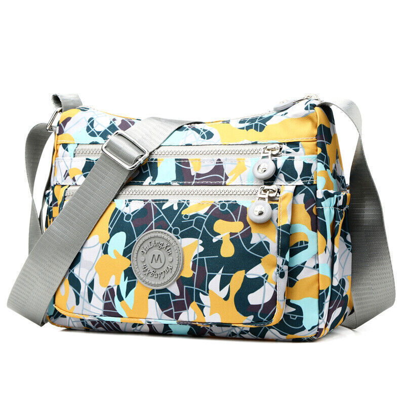 Oxford Shoulder Bag for Women Crossbody Bag Lady Flower Messenger Bags