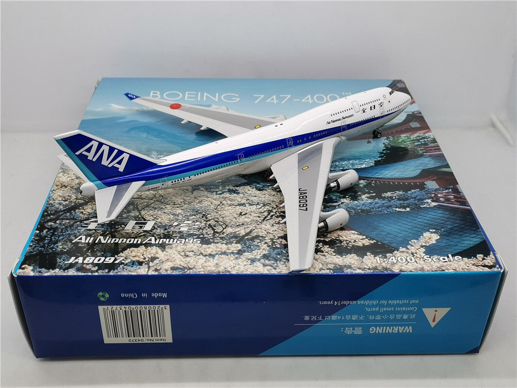 1:400 Phoenix ANA BOEING B747-400 Airplane Diecast Aircraft Plane Model