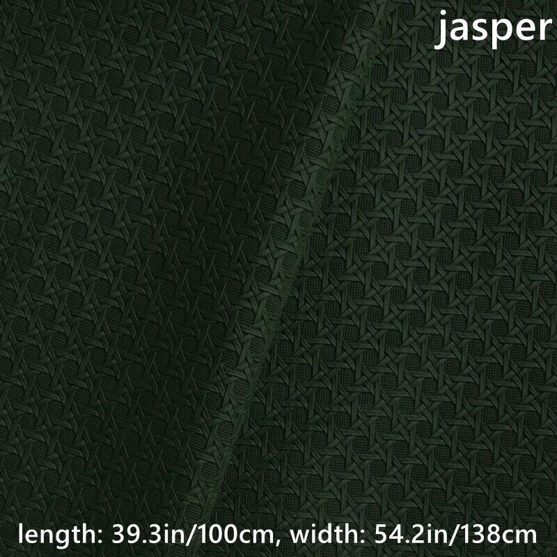 100cm Weaving Pattern Faux Leather Fabric Cloth F DIY Sofa Cover Bag Upholstery