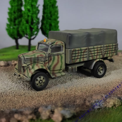 1/72 Opel Truck Model Stripe Camo Military Model