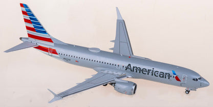 1:200 NGmodels American Airlines B737 MAX 8 Passenger Diecast Airplane Model
