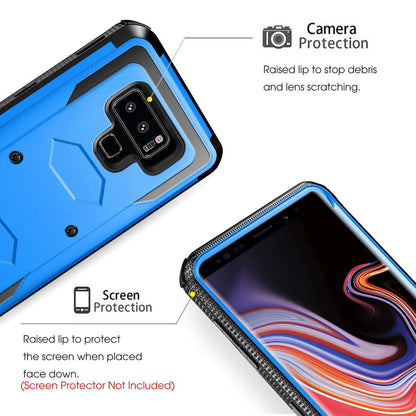 For Samsung Galaxy Note 9 Rugged Hybrid Case Phone Cover w/ Accessory