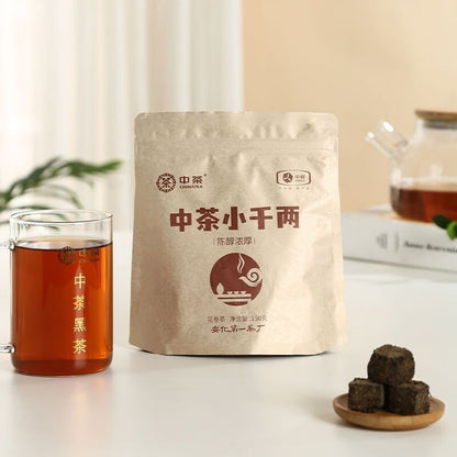 Anhua Black Tea Wooden Warehouse Xiao Qianliang Original Tea Slices 150g