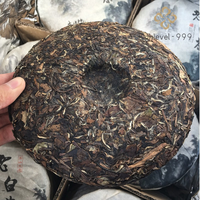 350g Aged White Tea 2019 Vintage Fuding Shoumei White Tea Compressed Tea Cake