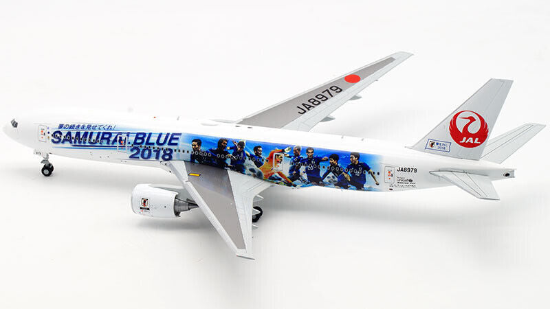 1:200 32CM JC Wings JAL JAPAN AIRLINES B777-200 Passenger Airplane Diecast Model
