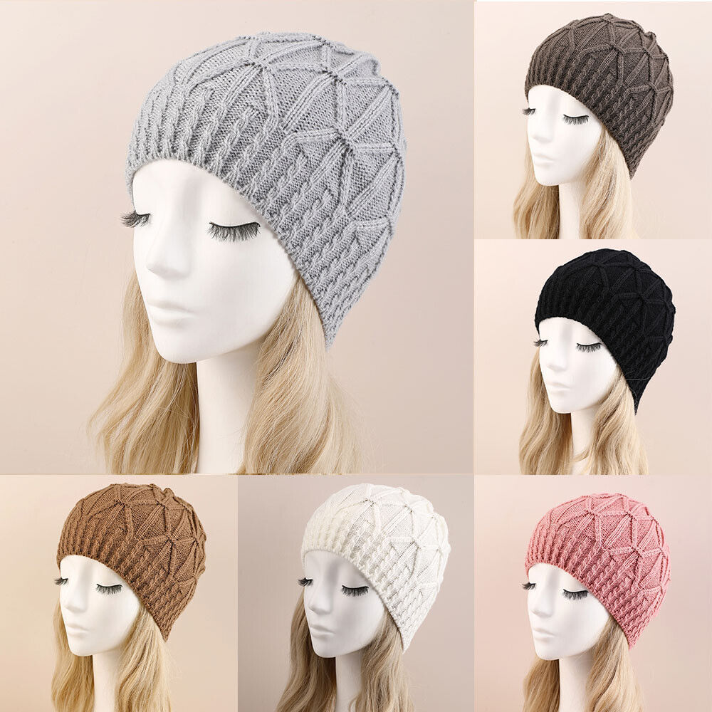 Women Cap Knitted Hat Beanie Cap Hat Woolen Hat Hedging Cap Casual Autumn Winter