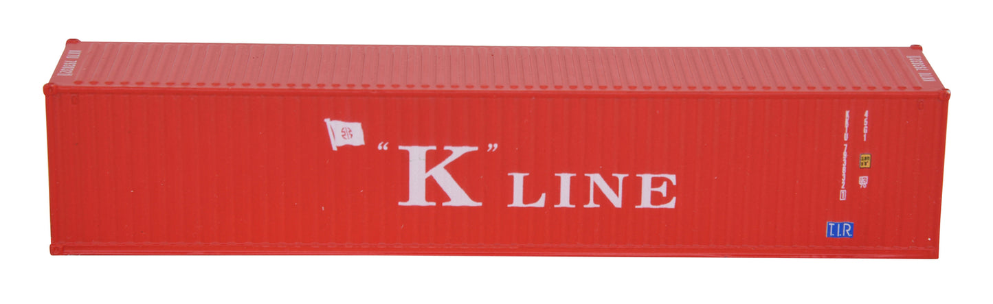 1:87 K-LINE 40GP Metal Shipping Container Model Toy Home Office Decor Gift