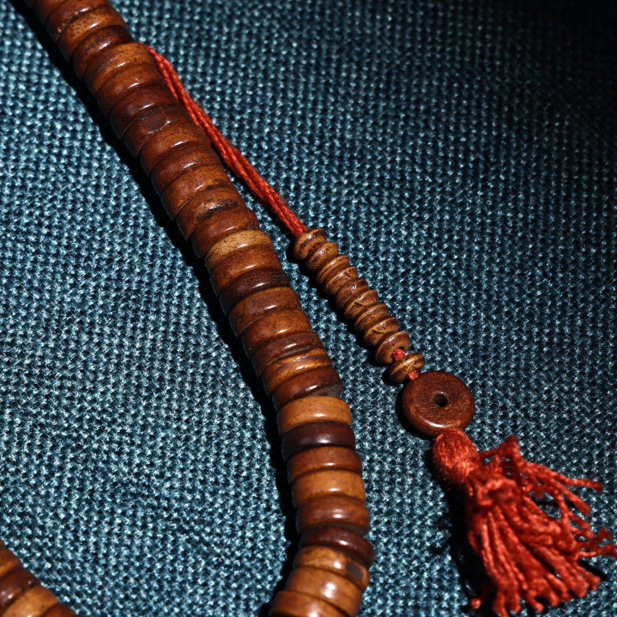 Tibetan 108 Beads Mala Bracelet 10mm Buddhist Prayer Bead Necklace Vintage