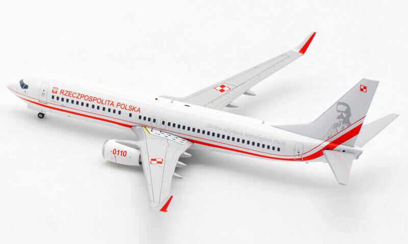 1:200 JC Wings RZECZPOSPOLITA POLSKA BOEING 737-800 Plane Diecast Aircraft Model