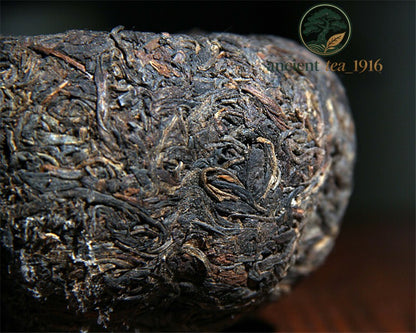Mini Tuocha Pu erh Tea 50 Year Aged Ripe Yunnan Black Tea Cake Natural 100g