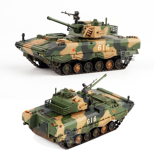 1/72 Chinese PLZ-10 120mm mortar tank model