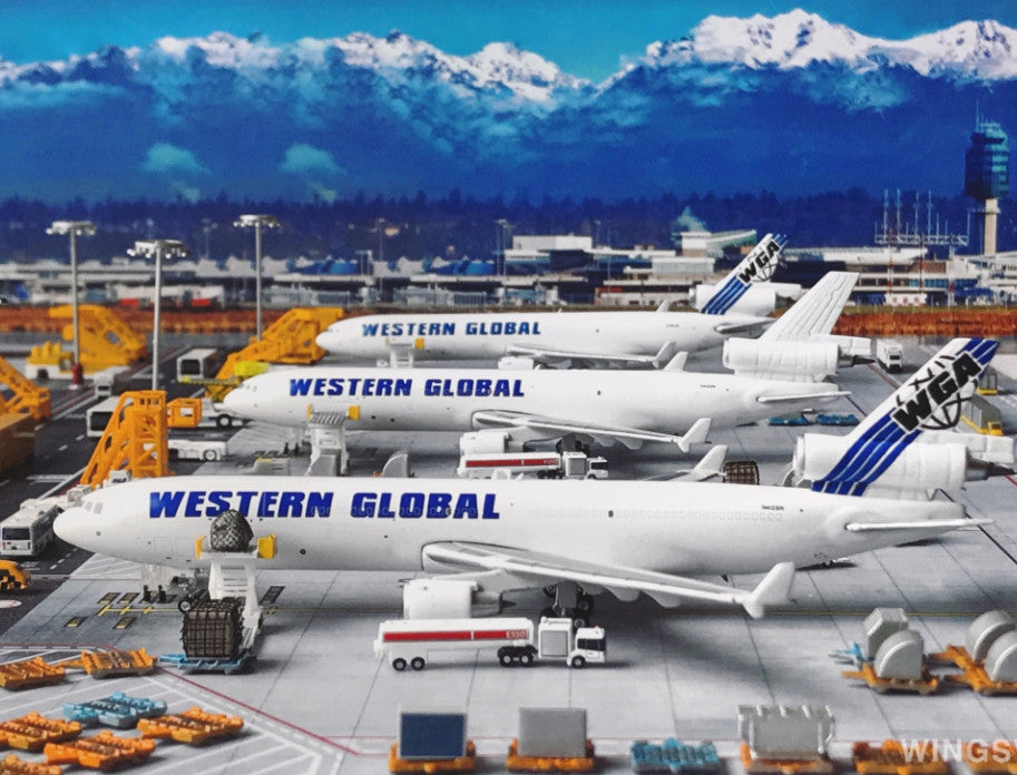 1:400 Phoenix WESTERN GLOBAL McDonnell Douglas MD-11 Airplane Diecast Model
