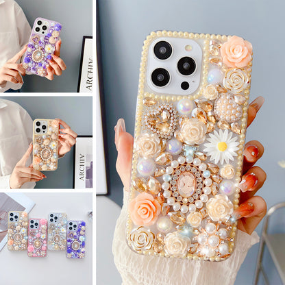 Luxury Bling Glitter Case for iPhone 17 ProMax/16/15 Bling Diamond Mobile Covers