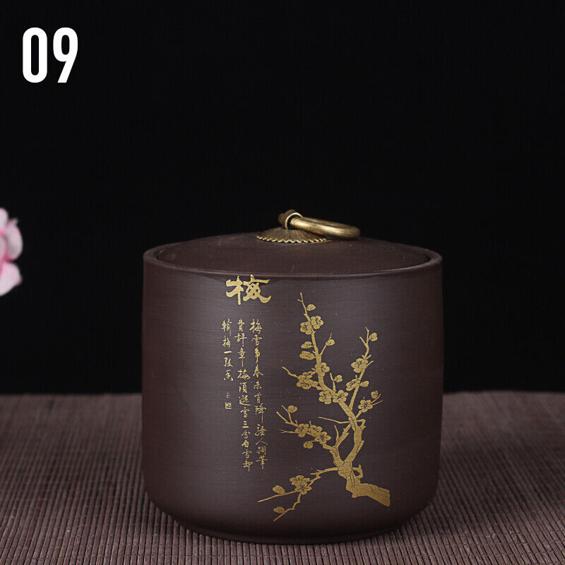 Ceramic Storage Tank Porcelain Moisture-Proof Tea Cans Food Storage Container