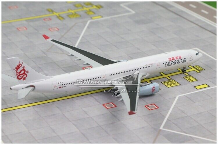 1:400 JC Wings DRAGONAIR AIRBUS A330-300 Passenger Airplane Diecast Plnae Model