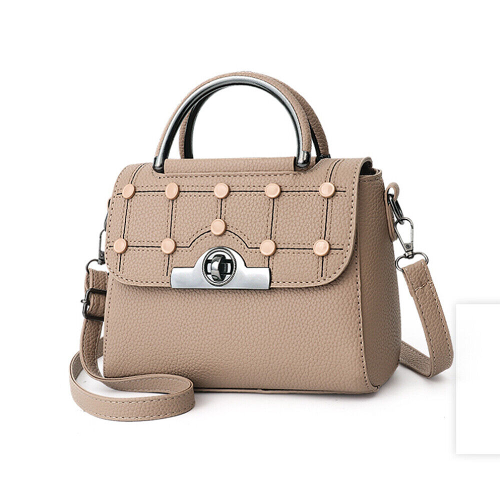 New Women's Ladies Shoulder Bag Faux Leather Handbags Cross Body Tote Bag Purse
