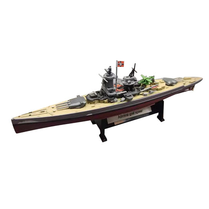 1/1000 Diecast Alloy WWII German Navy Admiral Graf Spee Battleship Model