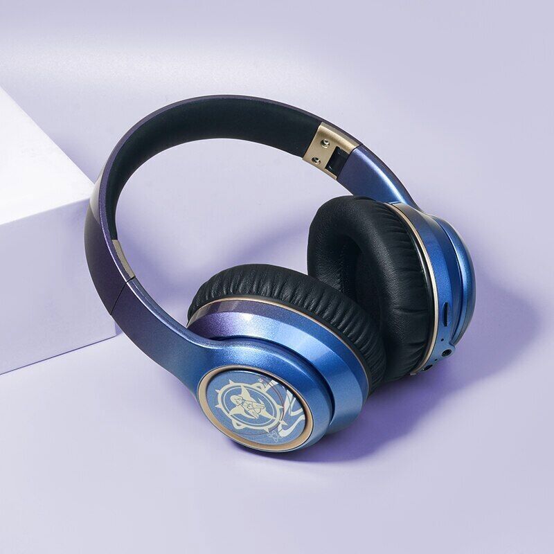 Genshin Impact Balladeer Wireless Bluetooth Headset Foldable Headphones Cosplay
