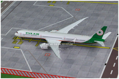 1:400 JC Wings EVA AIR BOEING 787-10 Passenger Airplane Diecast Aircraft Model