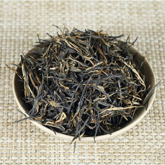 250g 2023 Fengqing Dianhong Black Tea Pine Needle Hong Cha Box Tea