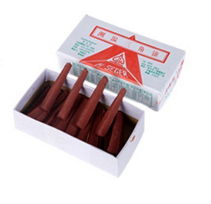 Pottery Tools Kiln Temperature Measurement Cone Ceramics Firing Refractory 35Pcs