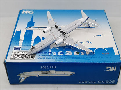 NG MODEL Taiwan AIR ROCAF President FOR BOEING B737-800 3701 1/400 DIECAST Plane